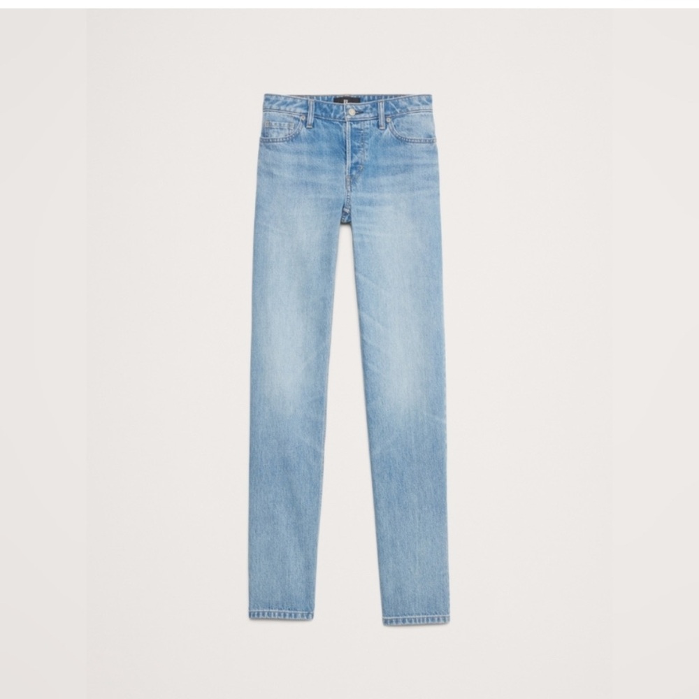 Banana Republic Mid-Rise Rigid
Straight Jean - Picture 4 of 9